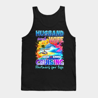 Husband and wife cruising partners for life Gift For Women mother day Tank Top